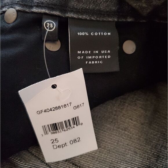 GRLFRND Eva A-Frame Gusset Denim Skirt Size 25 - Picture 12 of 14